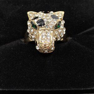 Panther Gemstone Ring - Size 9.25/9.5